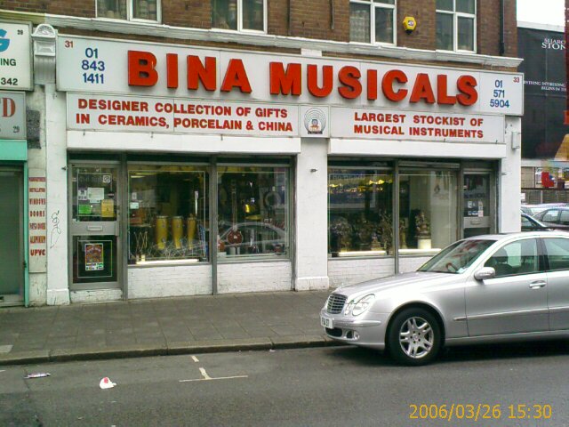 Bina musical stores store